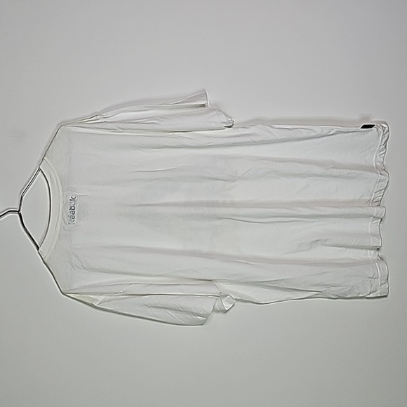 Reebok 2XL white and yellow short sleeve shirt - Picture 4 of 6